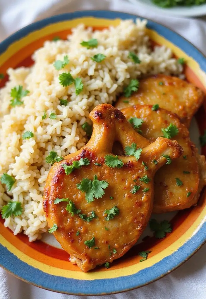 30 Quick and Easy Pork Chop Recipes for Busy Weeknights 88 30 Quick and Easy Pork Chop Recipes for Busy Weeknights - 14. Orange Ginger Pork Chops