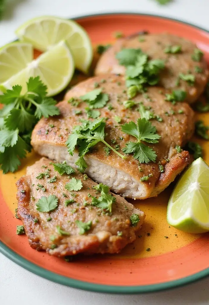 30 Quick and Easy Pork Chop Recipes for Busy Weeknights 135 30 Quick and Easy Pork Chop Recipes for Busy Weeknights - 21. Cilantro Lime Pork Chops