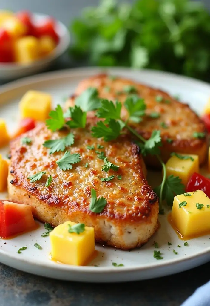 30 Quick and Easy Pork Chop Recipes for Busy Weeknights 170 30 Quick and Easy Pork Chop Recipes for Busy Weeknights - 26. Cilantro Coconut Pork Chops