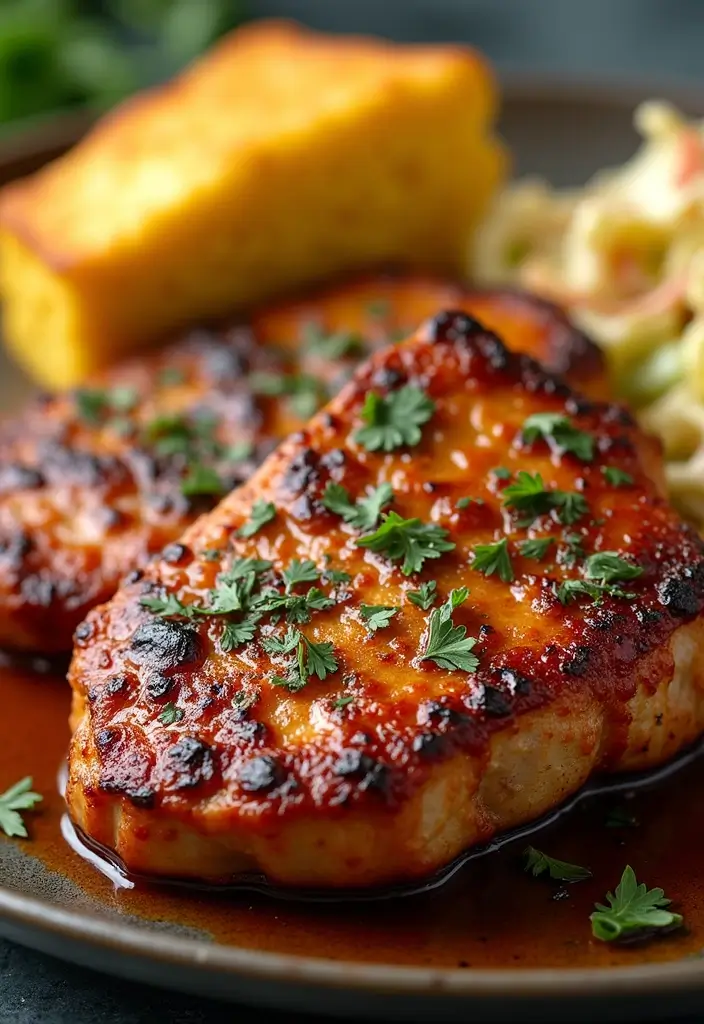 30 Quick and Easy Pork Chop Recipes for Busy Weeknights 48 30 Quick and Easy Pork Chop Recipes for Busy Weeknights - 8. Spicy Cajun Pork Chops