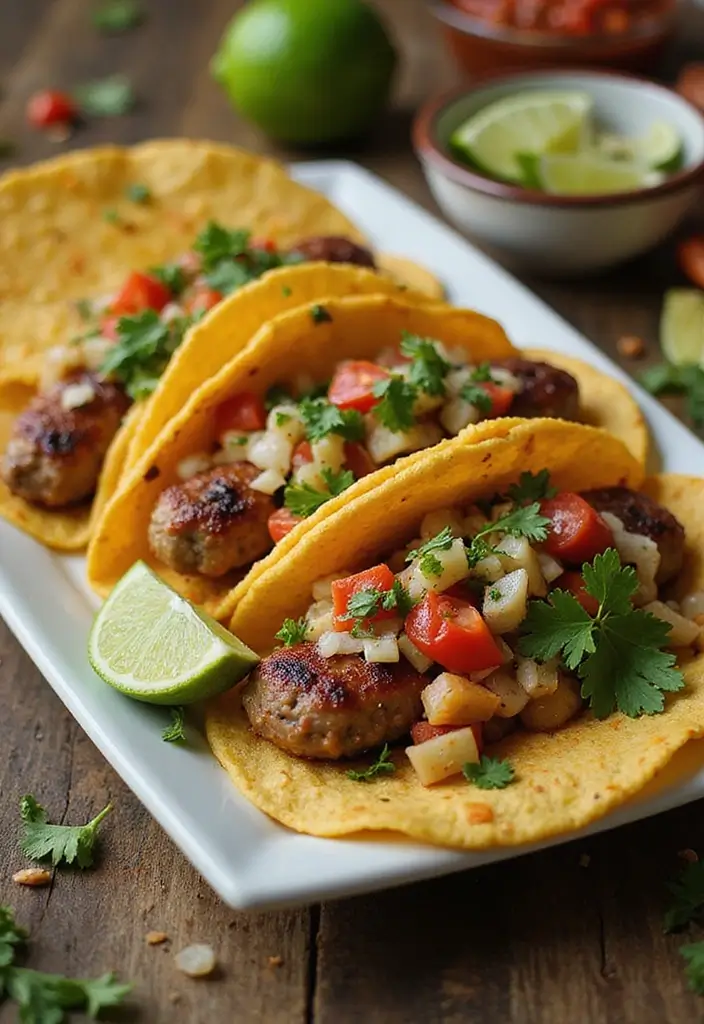 30 Recipes with Pork Sausage for Hearty and Satisfying Meals - 5. Pork Sausage Tacos