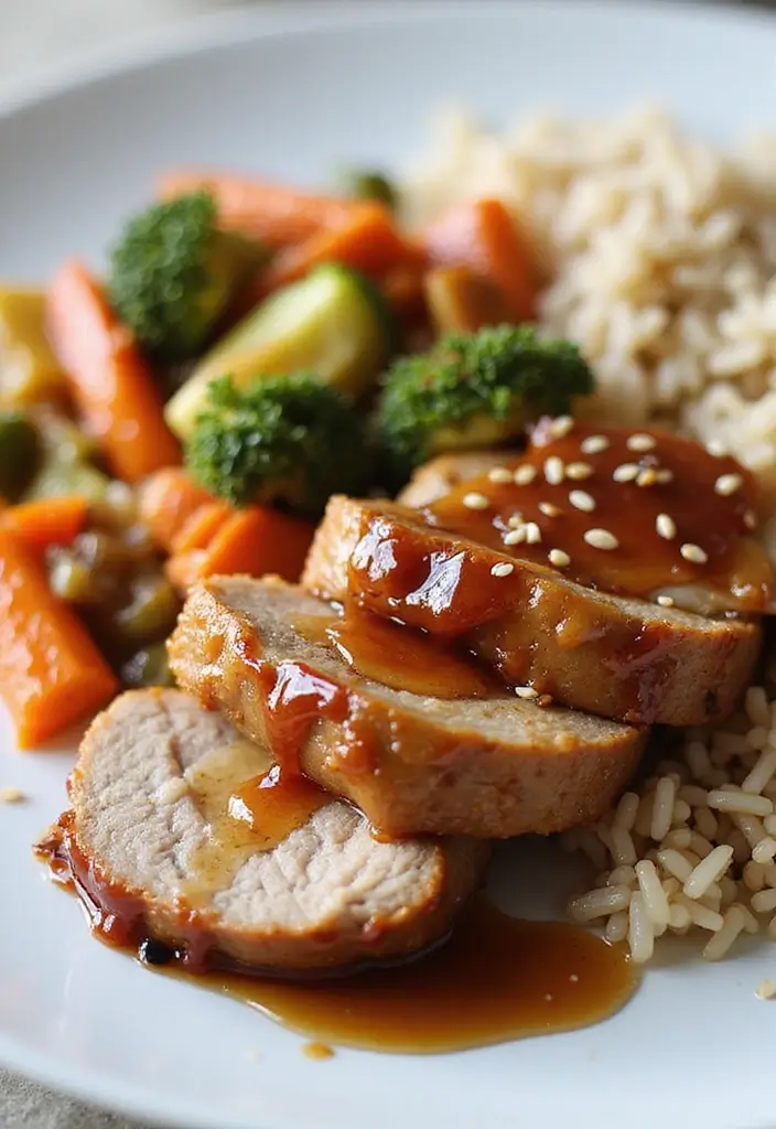 30 Recipes with Pork Tenderloin That Are Easy and Elegant 1 30 Recipes with Pork Tenderloin That Are Easy and Elegant - 1. Honey Garlic Glazed Pork Tenderloin