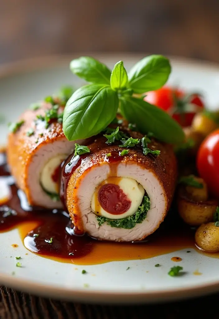 30 Recipes with Pork Tenderloin That Are Easy and Elegant 116 30 Recipes with Pork Tenderloin That Are Easy and Elegant - 18. Caprese Stuffed Pork Tenderloin