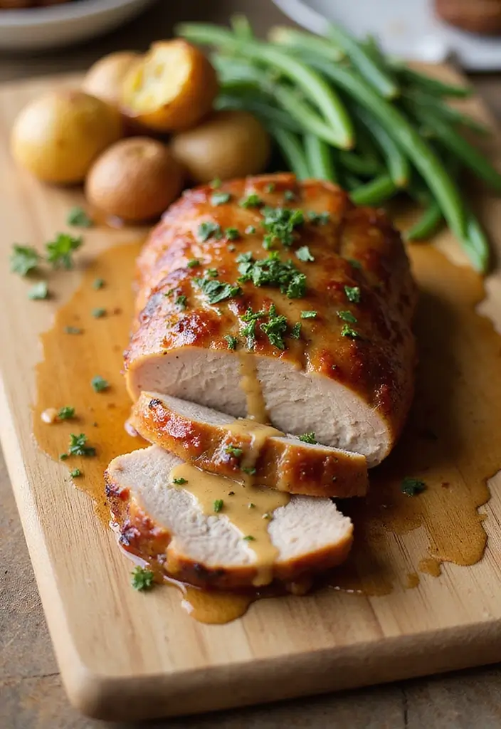 30 Recipes with Pork Tenderloin That Are Easy and Elegant 130 30 Recipes with Pork Tenderloin That Are Easy and Elegant - 20. Maple Mustard Glazed Pork Tenderloin
